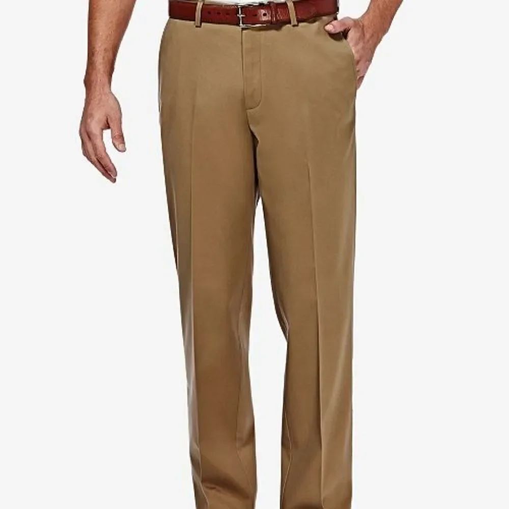 NEW Haggar Classic Fit Flat Front Pants sz 34 x 29